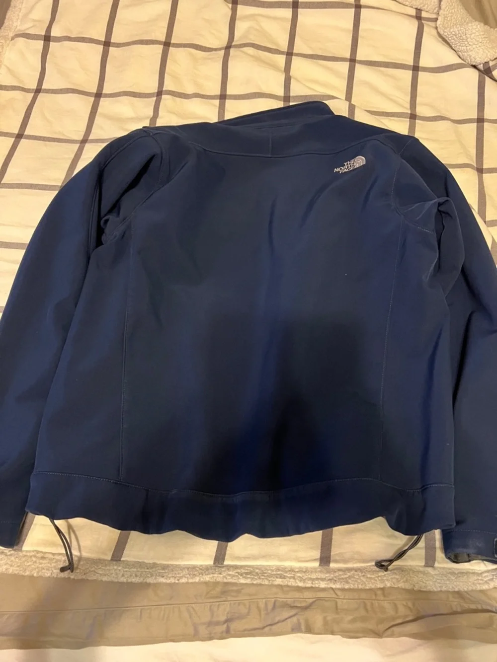 The North Face Men's Dark Blue Lightweight Softshell Jacket